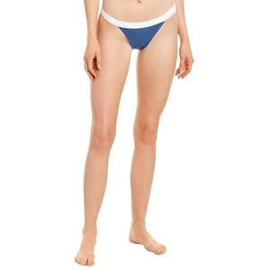 Onia Leila Bottom Solid ZWJ Cobalt Multi Bikini Swimsuit Bottoms XL